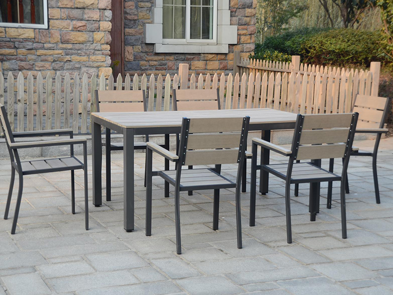 Synthetic Wood Dining Set YQW-312