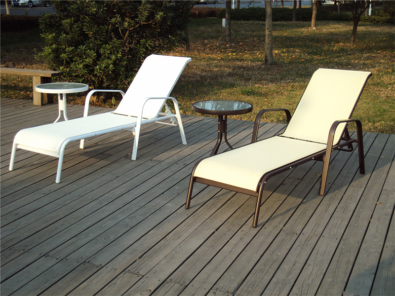 Zurück einstellbare Lounge, Hotel Sunloungger, Hotelpool Lounge YQ-TB-417B
