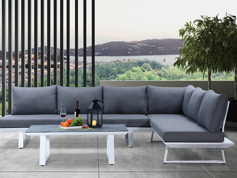 Aluminiumserie Sofa Set YQA-2730a