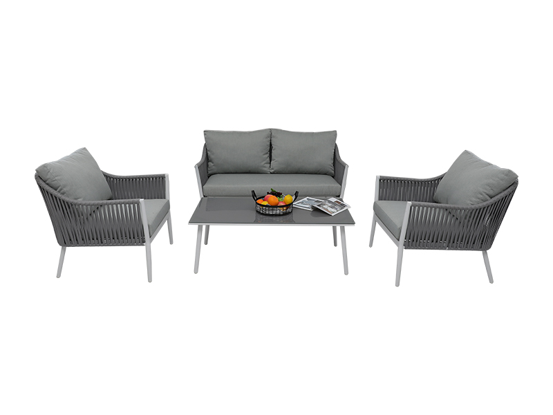 Terrasse Outdoor-Riemengarten Sofa Leisure Möbel YQC-2782